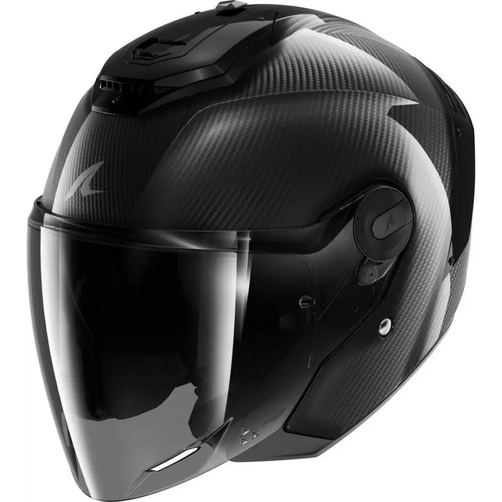 Casco Shark RS Jet Carbon Full Carbon Black