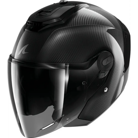 Casco Shark RS Jet Carbon Full Carbon Black