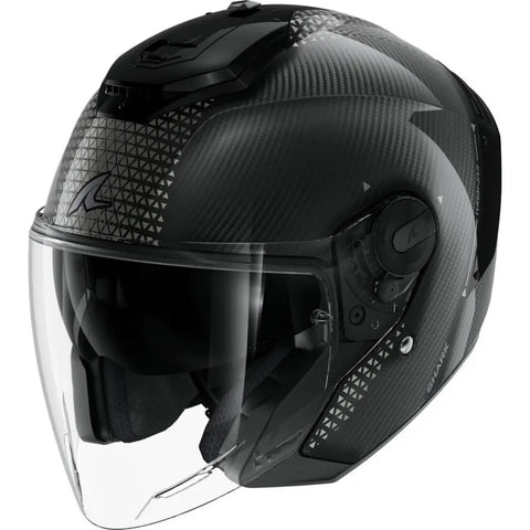 Casco Shark RS Jet Carbon Ikonik Black