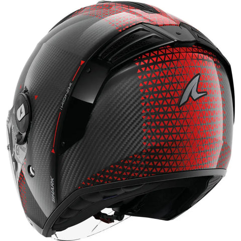 Casco Shark RS Jet Carbon Ikonik Black/Red