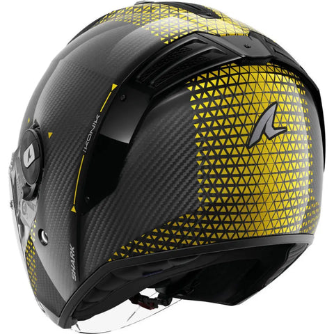 Casco Shark RS Jet Carbon Ikonik Black/Yellow