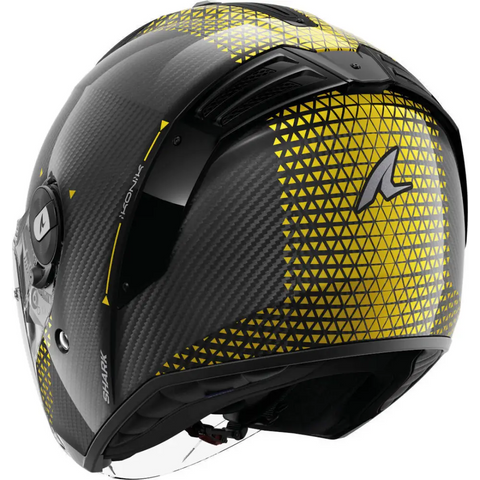 Casco Shark RS Jet Carbon Ikonik Black/Yellow