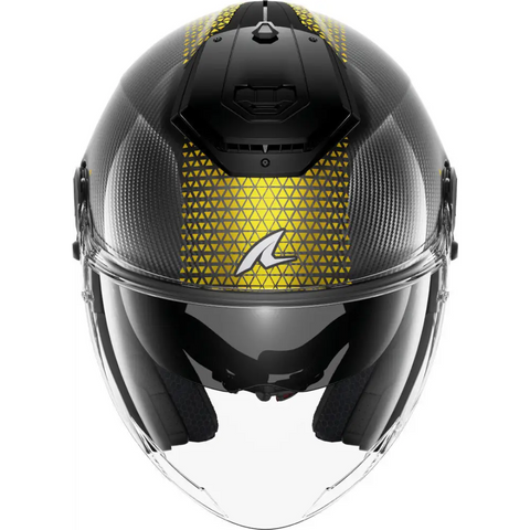 Casco Shark RS Jet Carbon Ikonik Black/Yellow