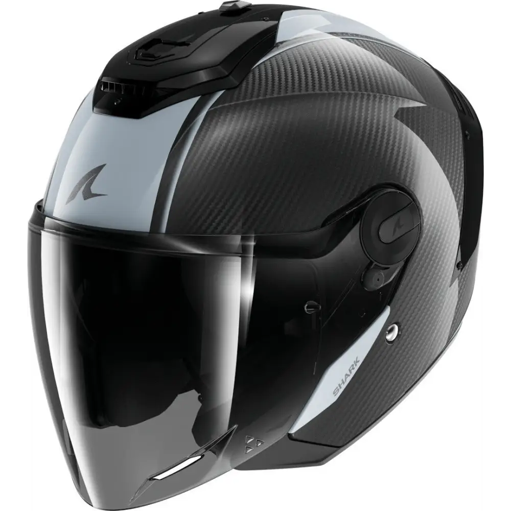 Casco Shark RS Jet Carbon Skin Black/Gray