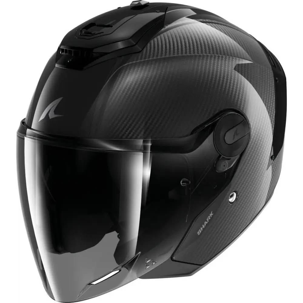 Casco Shark RS Jet Carbon Skin Black