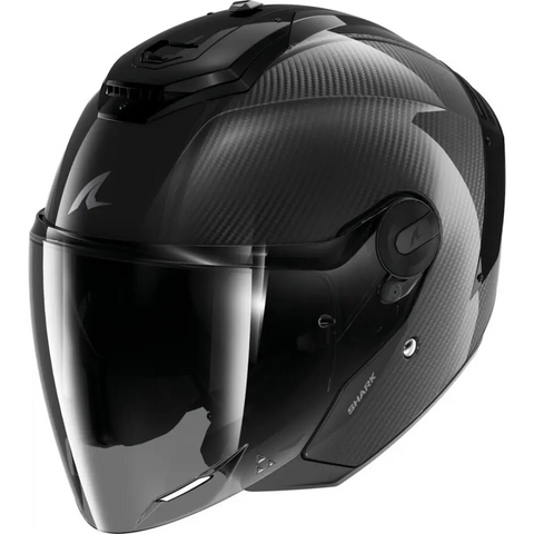 Casco Shark RS Jet Carbon Skin Black