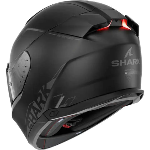 Casco Shark Skwal i3 Blank SP, Matt Black/Gray ECE 22.06