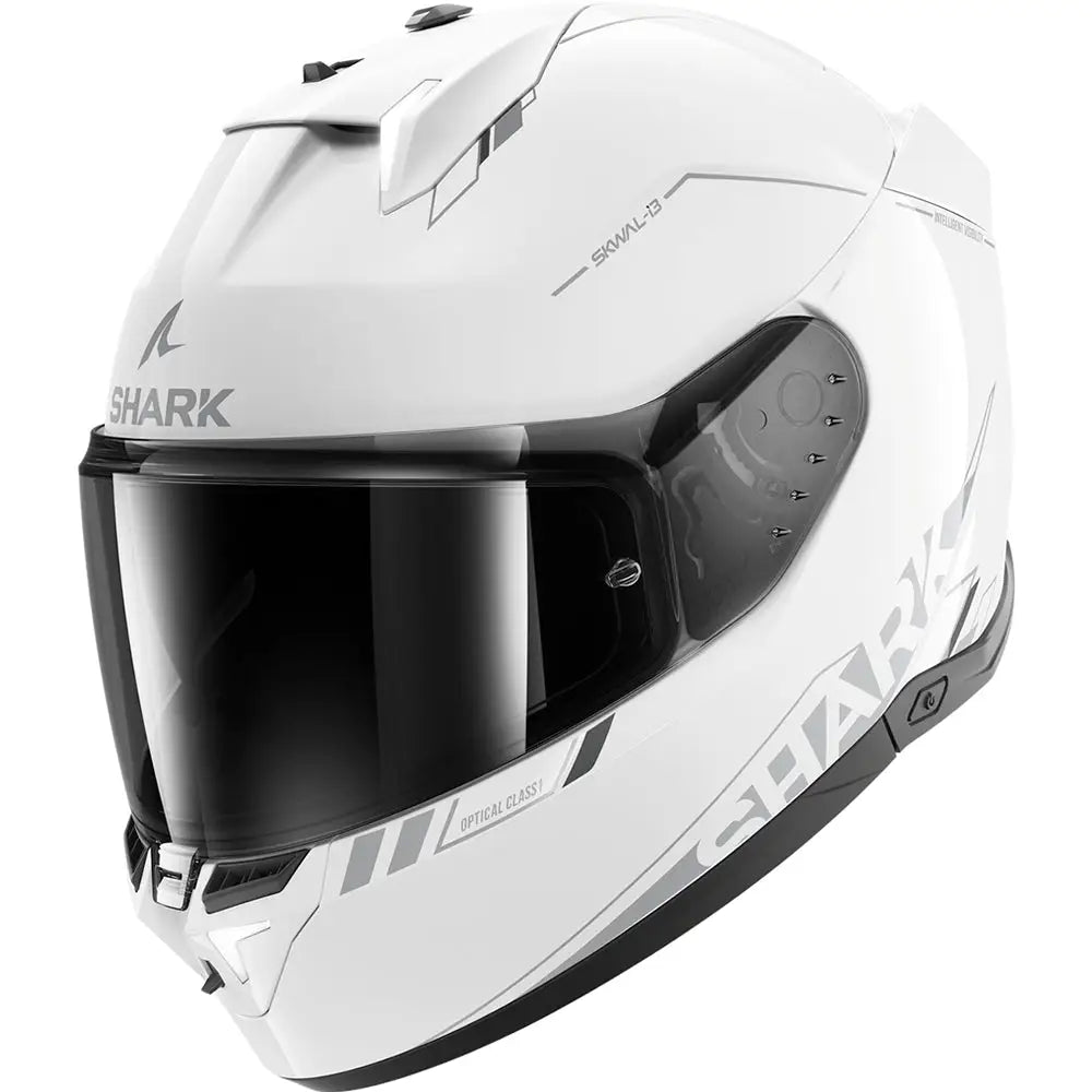 Casco Shark Skwal i3 Blank SP, White ECE 22.06