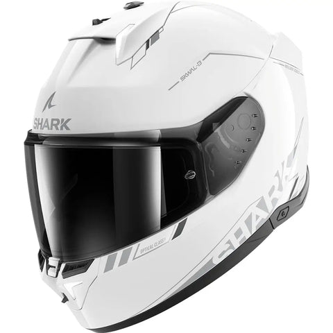 Casco Shark Skwal i3 Blank SP, White ECE 22.06