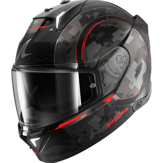 Casco Shark Skwal i3 Gang Anthracite Matt/Black/Red