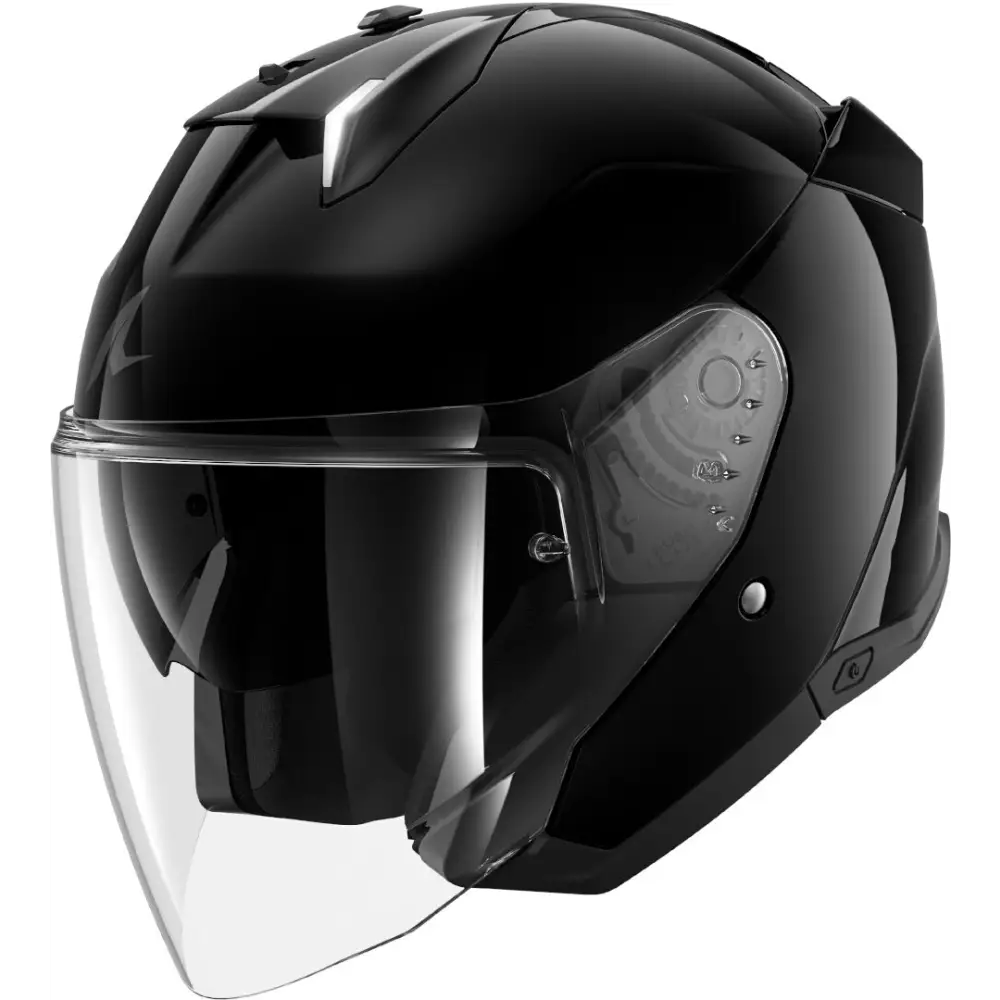 Casco Shark Skwal i3 Jet Blank Black
