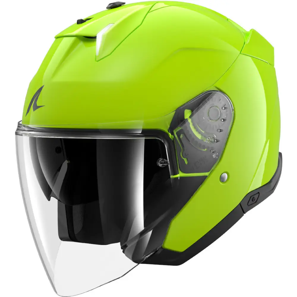 Casco Shark Skwal i3 Jet Blank Toxic Green Glossy