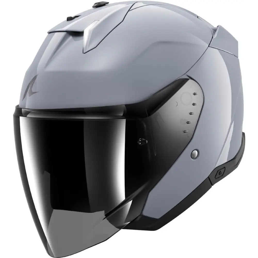 Casco Shark Skwal i3 Jet Dark Shadow Edition Gun Silver
