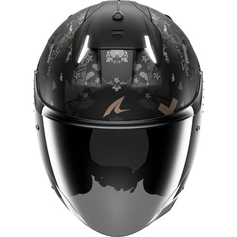 Casco Shark Skwal i3 Jet Hellcat Matt Black/Chrom Anthracite