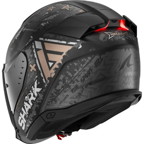 Casco Shark Skwal i3 Jet Hellcat Matt Black/Chrom Anthracite