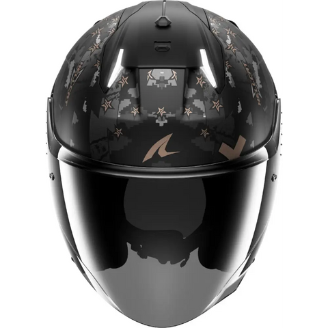 Casco Shark Skwal i3 Jet Hellcat Matt Black/Chrom Anthracite