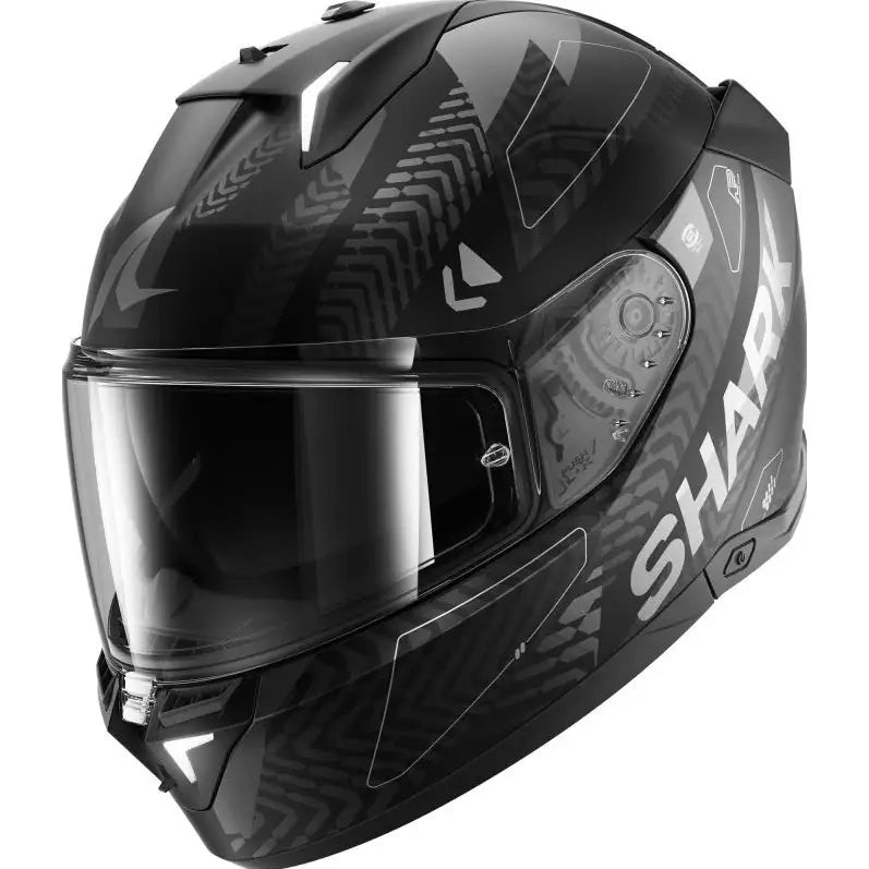 Casco Shark Skwal i3 Ready Black/Anthracite/Silver