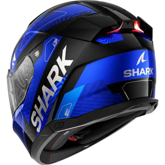 Casco Shark Skwal i3 Ready Black/Silver/Blue
