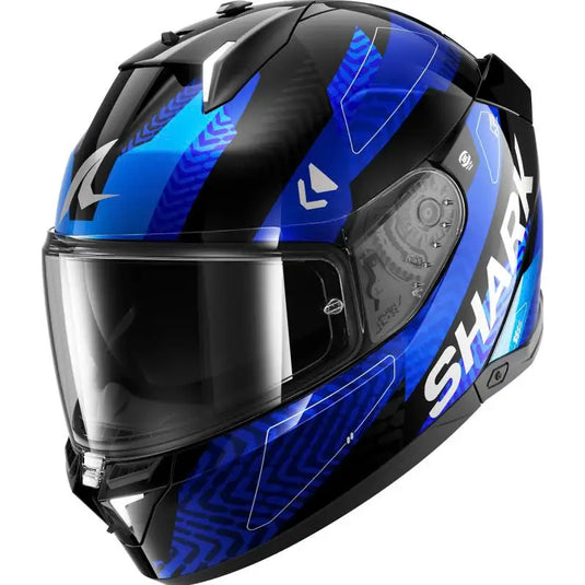 Casco Shark Skwal i3 Ready Black/Silver/Blue