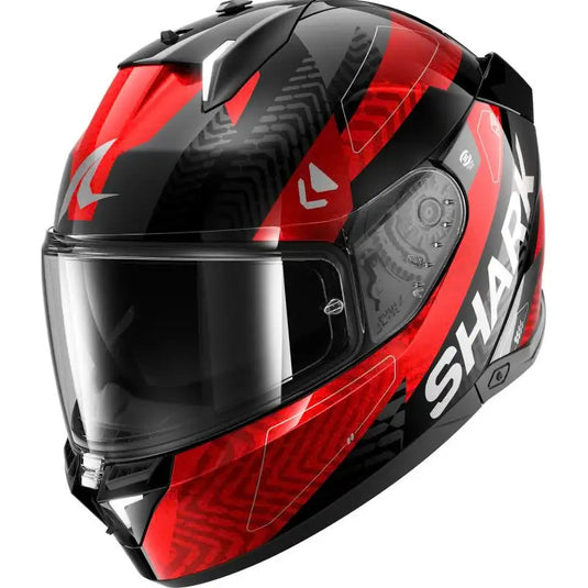 Casco Shark Skwal i3 Ready Black/Silver/Red