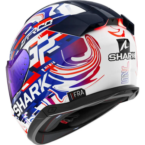 Casco Shark Skwal i3 Replica Zarco GP White/Purple/Blue