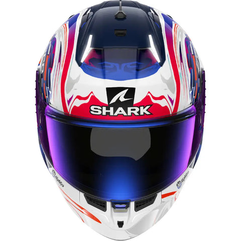 Casco Shark Skwal i3 Replica Zarco GP White/Purple/Blue