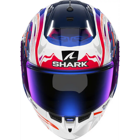 Casco Shark Skwal i3 Replica Zarco GP White/Purple/Blue