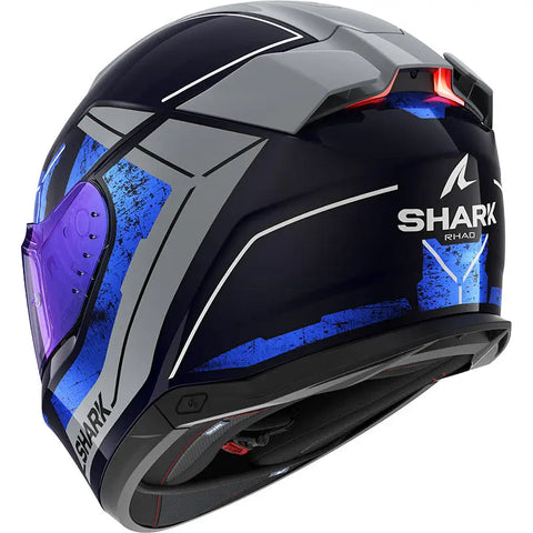 Casco Shark Skwal i3 Rhad, Blue/Grey ECE 22.06