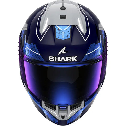 Casco Shark Skwal i3 Rhad, Blue/Grey ECE 22.06
