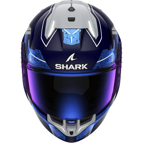 Casco Shark Skwal i3 Rhad, Blue/Grey ECE 22.06
