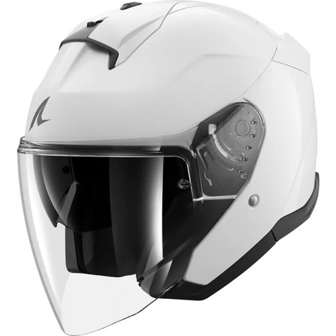Casco Shark Skwal Jet Blank White