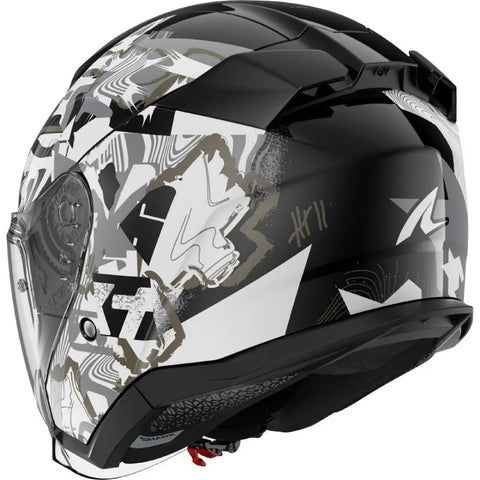 Casco Shark Skwal Jet Pranz Black/White/Gold