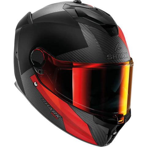 Casco Shark Spartan GT Pro Carbon Dokhta Black/Red