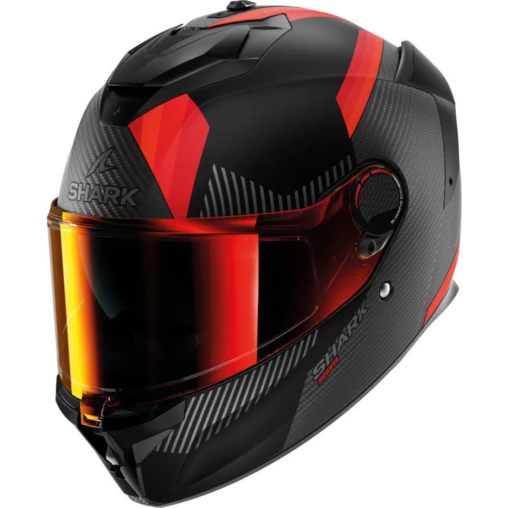 Casco Shark Spartan GT Pro Carbon Dokhta Black/Red