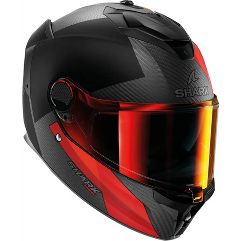 Casco Shark Spartan GT Pro Carbon Dokhta Black/Red