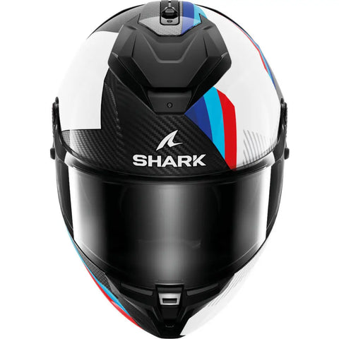 Casco Shark Spartan GT Pro Carbon Dokhta White/Blue