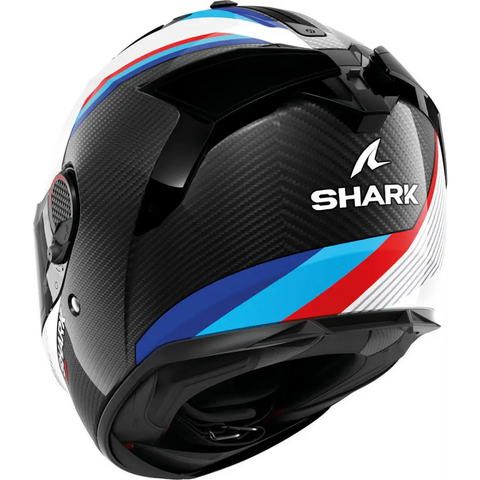 Casco Shark Spartan GT Pro Carbon Dokhta White/Blue