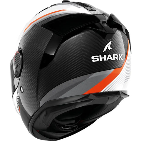 Casco Shark Spartan GT Pro Carbon Dokhta White/Orange