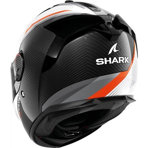 Casco Shark Spartan GT Pro Carbon Dokhta White/Orange