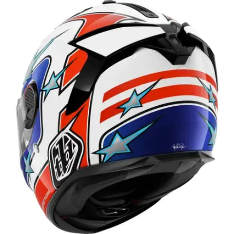 Casco Shark Spartan GT Pro Carbon Flagstaff White/Red/Blue