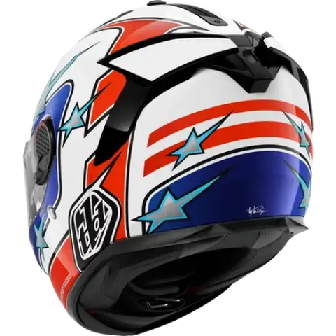 Casco Shark Spartan GT Pro Carbon Flagstaff White/Red/Blue
