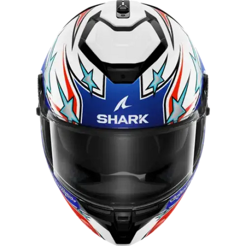Casco Shark Spartan GT Pro Carbon Flagstaff White/Red/Blue