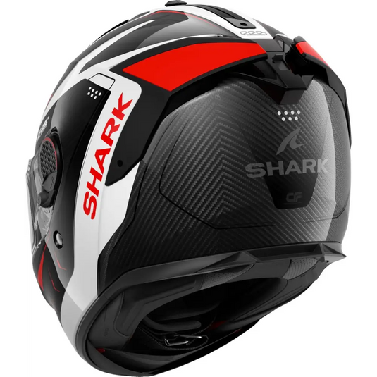 Casco Shark Spartan GT Pro Carbon Mekarium White