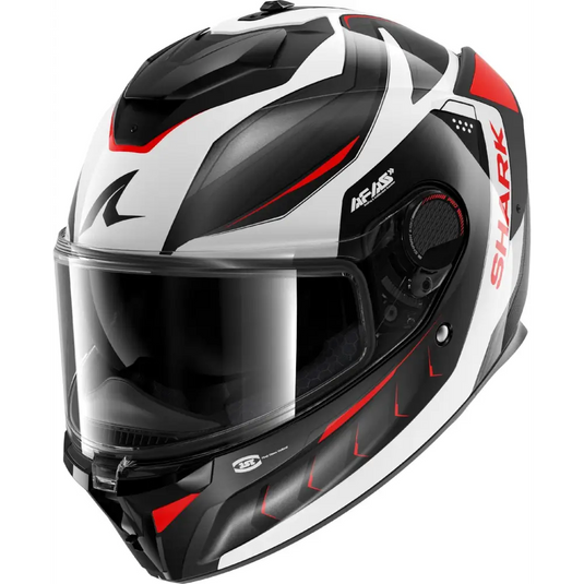 Casco Shark Spartan GT Pro Carbon Mekarium White