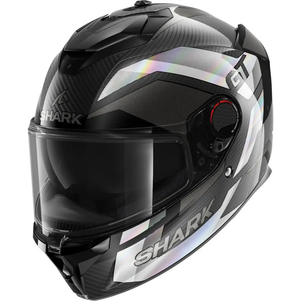 Casco Shark Spartan GT Pro Carbon Ritmo Black/Silver
