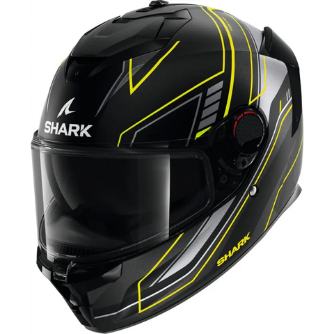 Casco Shark Spartan GT Pro Carbon Toryan Matt Black/Grey/Yellow