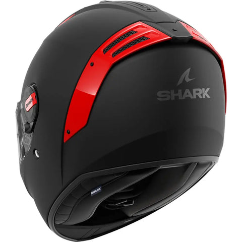 Casco Shark Spartan RS Blank Black/Red