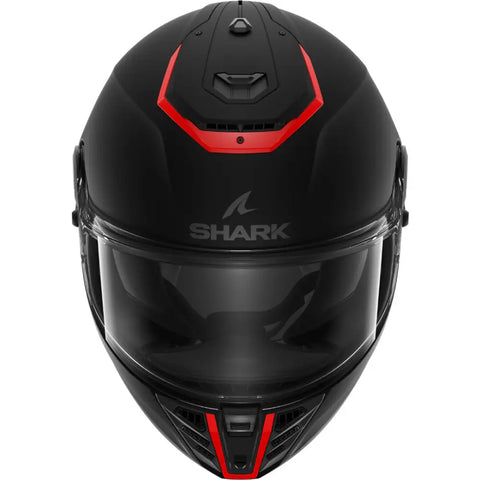 Casco Shark Spartan RS Blank Black/Red