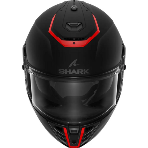 Casco Shark Spartan RS Blank Black/Red