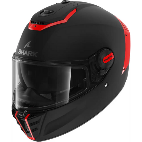 Casco Shark Spartan RS Blank Black/Red